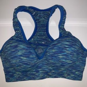 victoria secret pink push-up sports bra xs